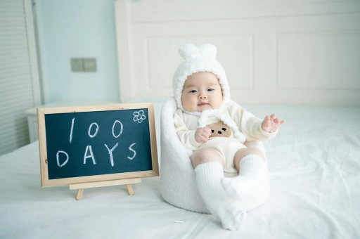 乐陵四个月宝宝咬下嘴唇